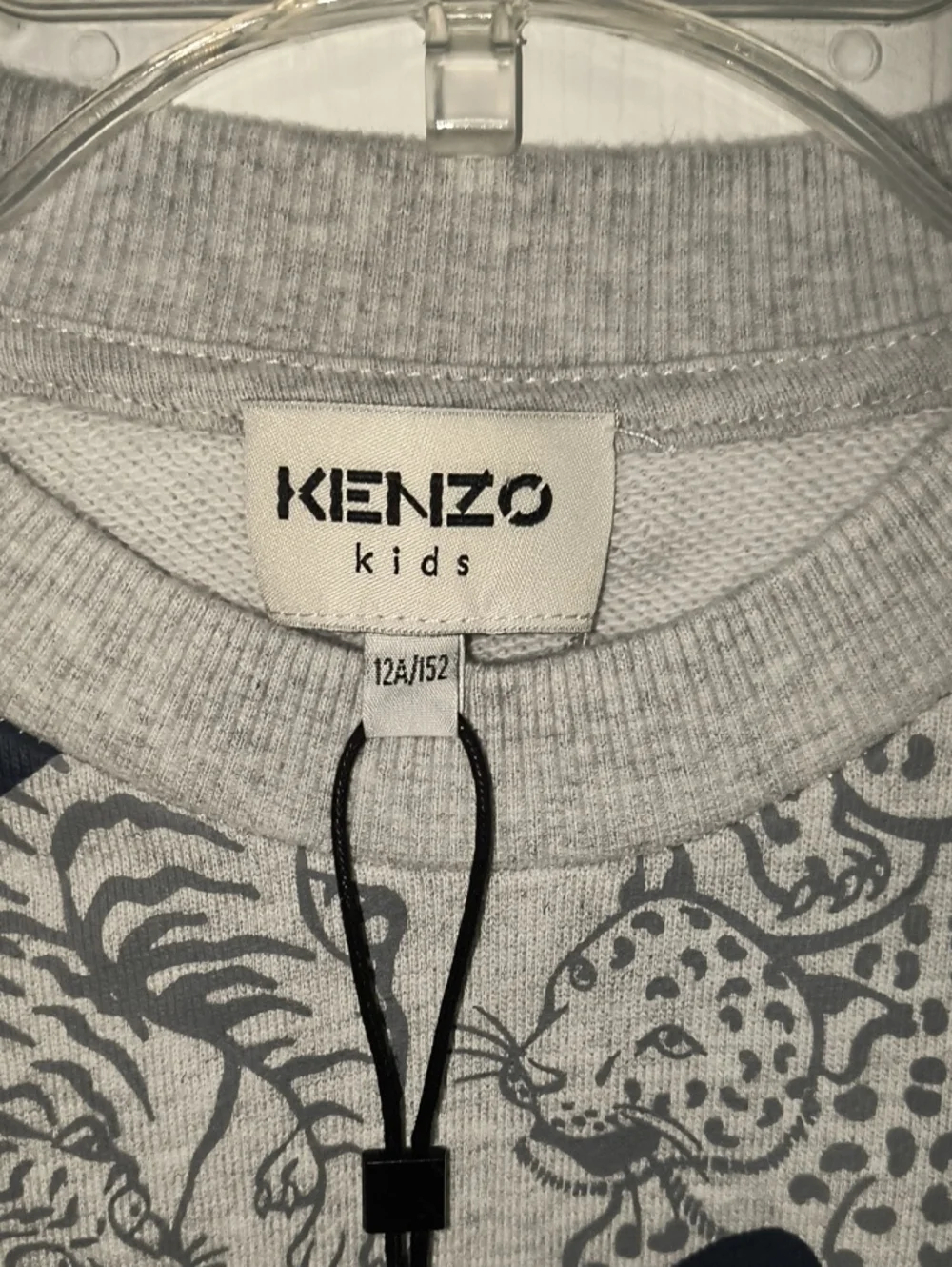 Kenzo Kid's Tiger Print Sweatshirt Size 12 NWT